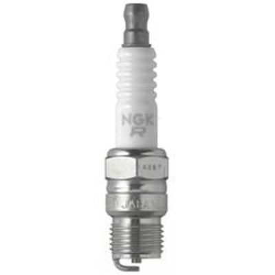 NGK YR55 V-Power Spark Plug 14mm Thread 0.46 Reach Tapered Seat Resistor One