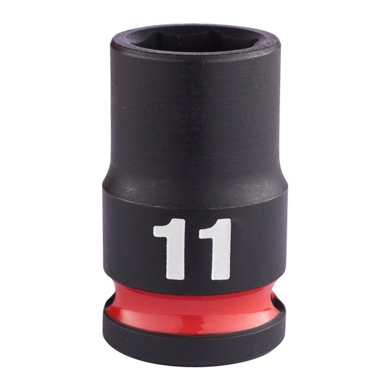 11mm SHOCKWAVE Standard Impact Socket - 3/8 Inch Drive - 6 Point - MILWAUKEE