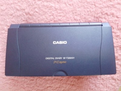CASIO Digital Diary SF-7200SY PC Sync VINTAGE 90er Pocket Computer 2MB Organizer