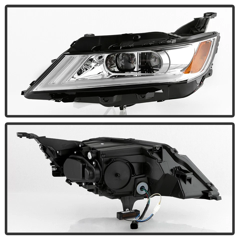 Faros proyectores cromados LED DRL SWITCHBACK 2014-2020 Chevy Impala Foto 3 de 4