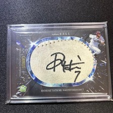 Ryosuke Tatsumi Autographed Ball Card, Series 20, BBM Genesis