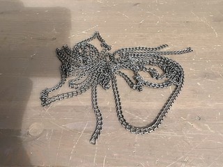 A Set of Clock Ladder Chains Waterbury Wall Clock?