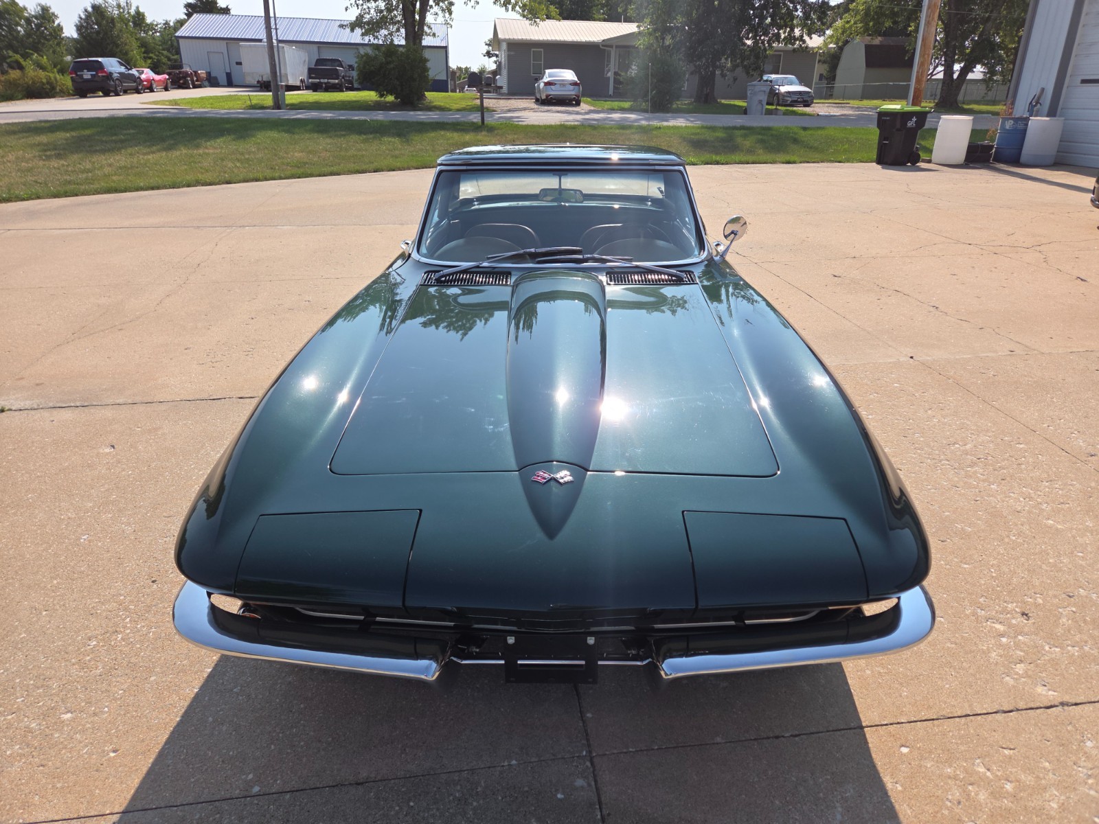 1967 GOODWOOD GREEN Chevrolet Corvette   | C2 Corvette Photo 6