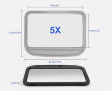 5X Full Page Magnifier Large Handheld Magnifying Glass for Low Visions USA 