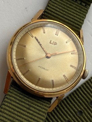 Montre Vintage LIP Homme - Calibre R.136 Incabloc - Occasion Fonctionnelle (à Régler)