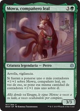 Magic MTG TCG War of the Spark 2019 Mowu, Loyal Companion 167/264 Spanish