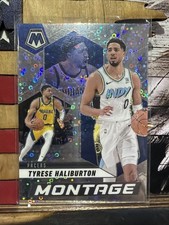 2024-25 Mosaic Tyrese Haliburton Montage Fast Break #10 Pacers