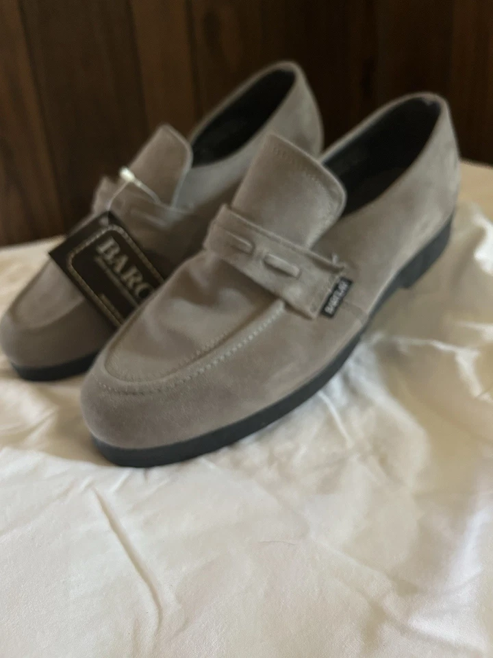 休闲麂皮绒复古乐福鞋 12 码 (巴克莱) — 第 2/4 张图片