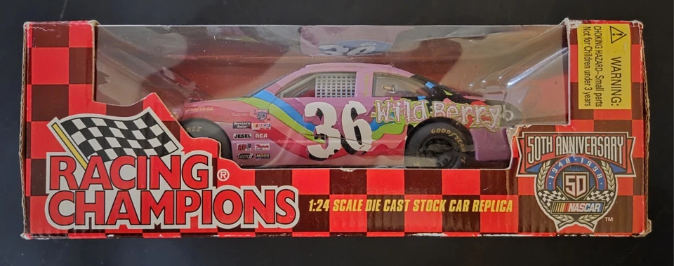 Racing Champions NASCAR Oro Serie Conmemorativa 1/24 #36 M&M's Ernie Irvan Foto 4 de 4