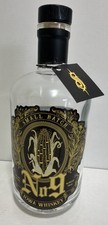 Slipknot No. 9 Iowa Whiskey Bottle 750ml With Tag & Cork EMPTY