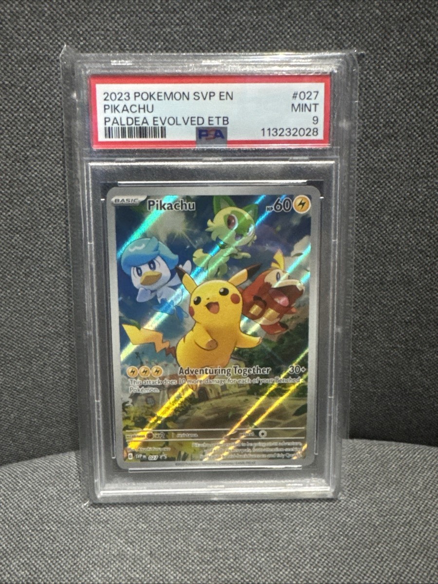 ピカピカポケットモンスター バイオレット, Xenoblade 2, Pikachu 027 Sv: Scarlet & Violet Promo Cards Holo for sale
