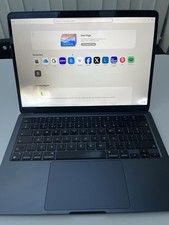 Apple MacBook Air 13.6 (256GB SSD M3 8GB) Laptop Blue A3113 2024 Faulty Screen