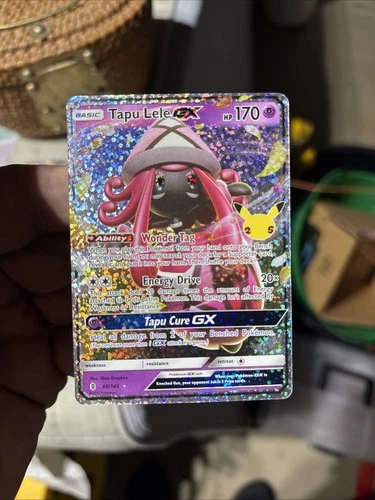 Tapu Lele GX 60/145 Ultra Rare 25th Anniversary Pokemon Celebrations NM/Mint