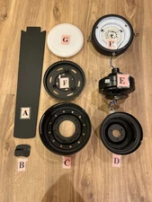 Replacement Parts for Harbor Breeze Fairbanks 52" Ceiling Fan Black 43492 (R)