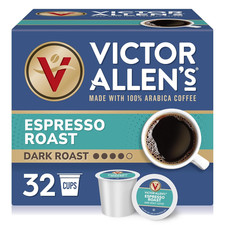 , Espresso Roast Coffee, 32 Count, Single Serve Coffee Pods for Keurig K-Cup Bre