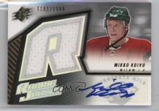 2005-06 SPx Rookie Jersey 1161/1999 Mikko Koivu #232 Rookie Auto RC 0i5