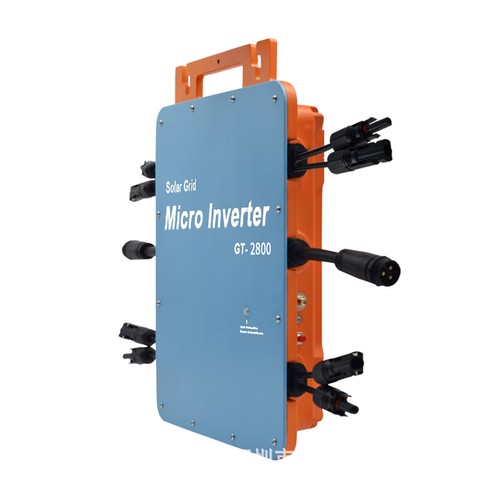 Micro Inverter Rete Solare 110V/230V 2800W MPPT Controllo WiFi Intelligente IP66 US - Foto 11 di 15