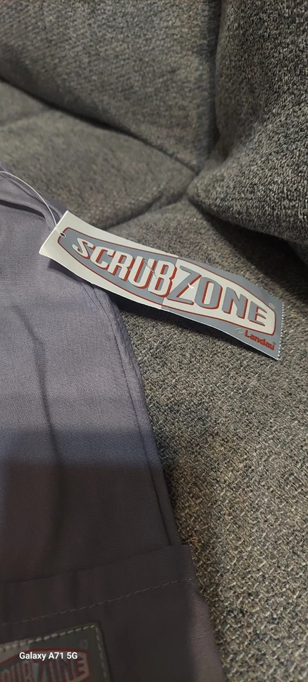 Nuevo con etiquetas Nuevo Gris Zona Exfoliante 85221 Unisex Pierna Recta Parte Inferior Talla X-Pequeña Foto 3 de 4