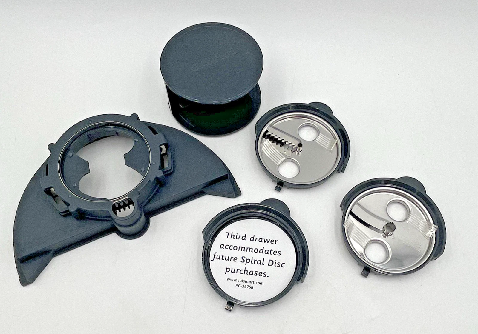 Cuisinart Spiralizer FP-SSC 2 Discs Spaghetti Disc Blade FP-13SPD Blade Holder
Opens in a new window