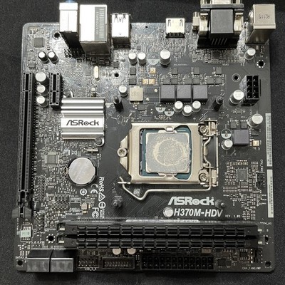 ASRock H370M-HDV MicroATX LGA1151 Intel Core i7-8700 Viper DDR4 32GB (As Is)