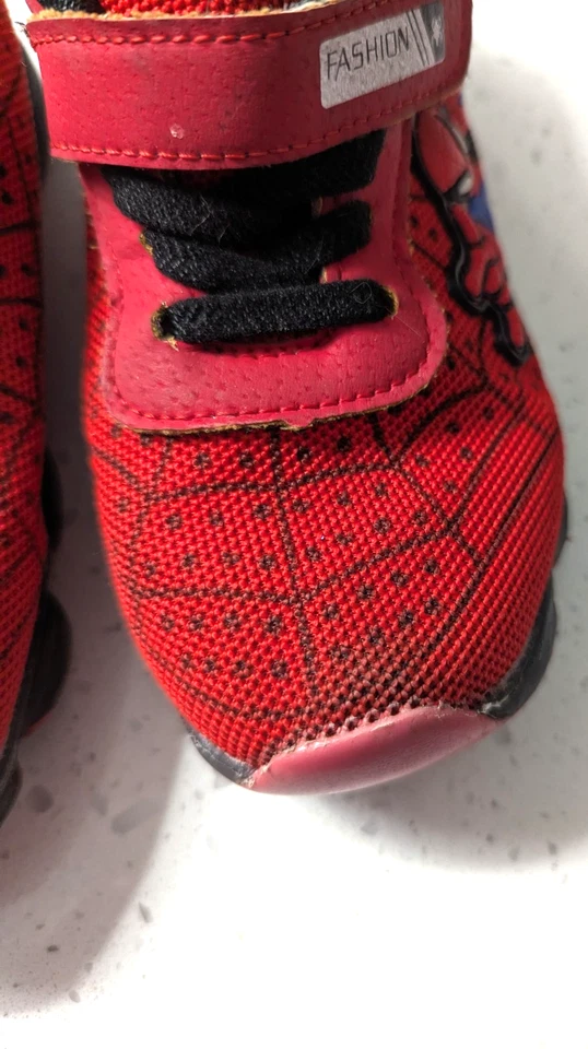 Zapatillas Deportivas Marvel Spider-Man - Niños Niños Rojo-UE Talla 30/ EE. UU. Talla 12 Foto 4 de 4