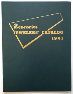 1941 Dennison Jewelers Catalog Illustrated Jewelry Store Display Supplies VTG