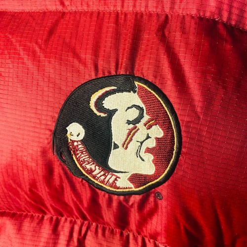 FSU Florida State Seminoles Jacket Mens XL Vintage Starter Puffer Reversible 90s - Afbeelding 7 van 9