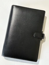 Filofax Finsbury Personal leather organizer Black/Cover only