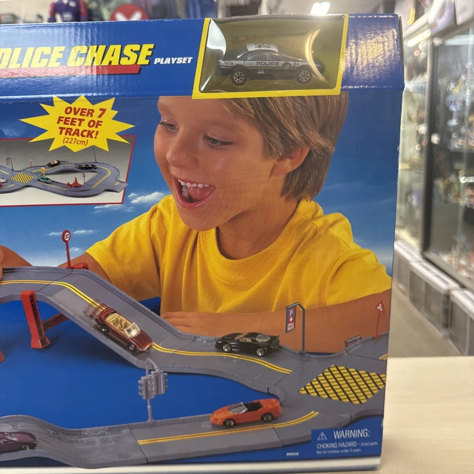 Rare 1999 Hot Wheels Highway Police Chase  89858 Factory Sealed - Image 4 of 4