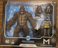 McFarlane Toys Monsterverse x DC Multiverse Batman vs King Kong 2-Pack Set NIB