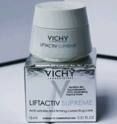 Vichy liftactiv supreme anti-wrinkle cream firming correcting care 0.51 fl.oz