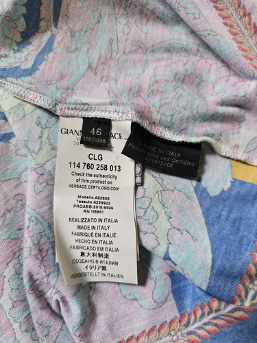 Authentic Versace Shirt Men LImited Edition Size 46 /Used - Picture 7 of 11