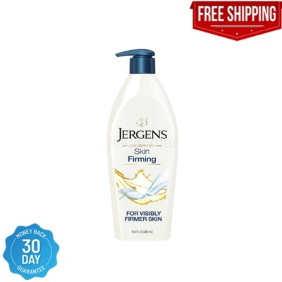 Jergens Skin Firming Body Lotion with Collagen and Elastin Deep Moisture for ...
