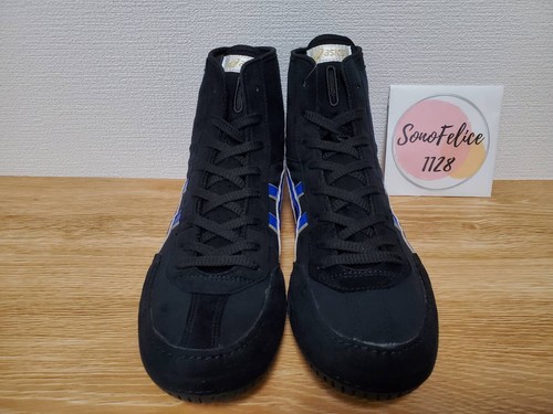 Asics Ringerschuhe 1083A001 EX-EO TWR900 Schwarz Blue Line Gold Boxschuhe - Bild 6 von 24