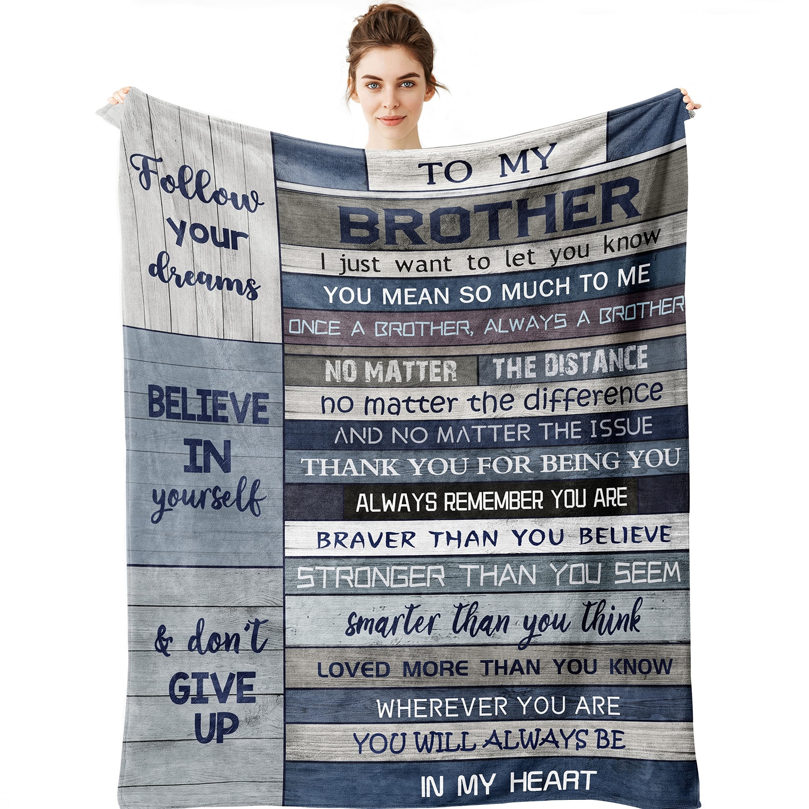 Big Brother Gift Blanket 60