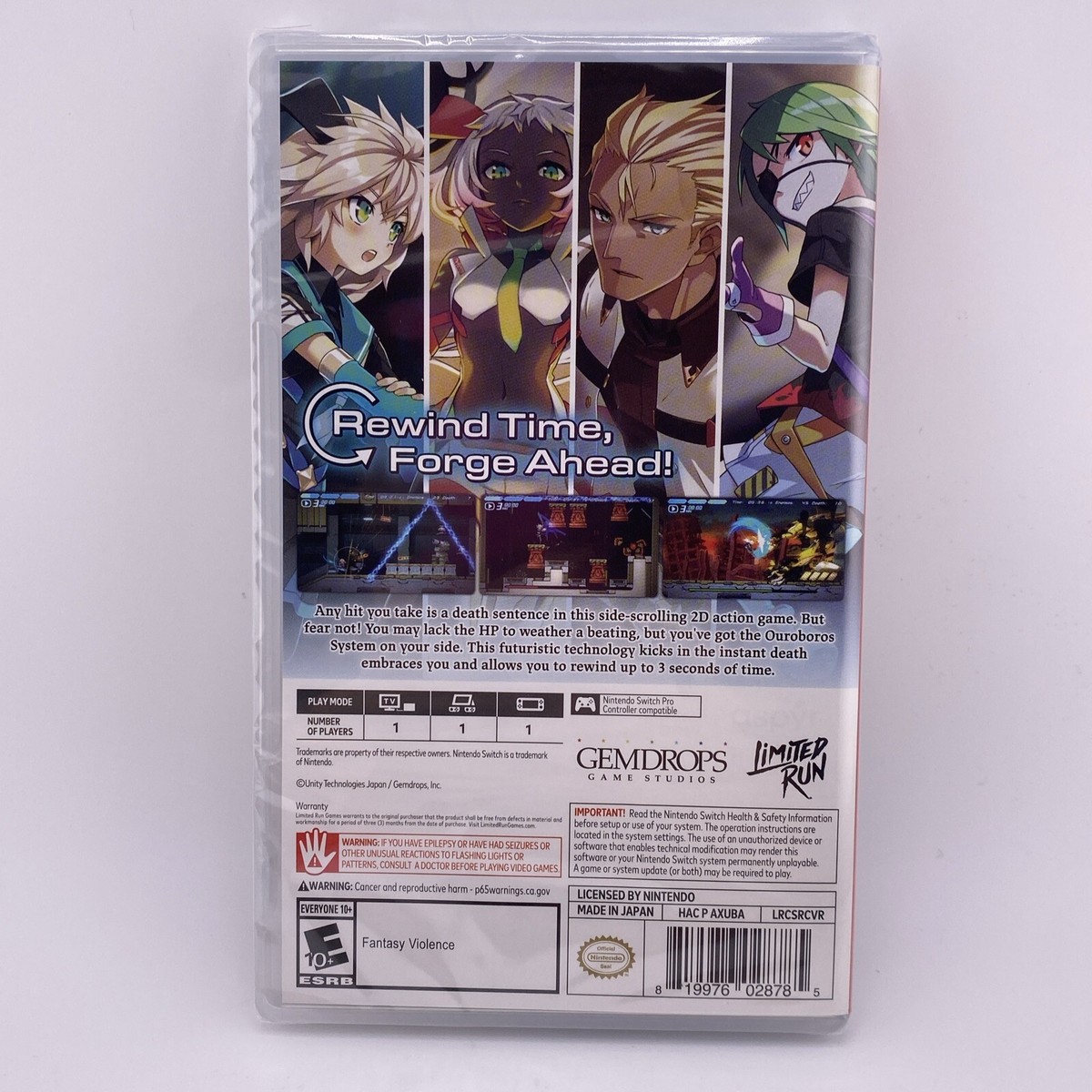 Cogen Sword Of Rewind - Nintendo Switch - Limited Run Games