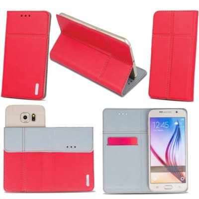 Handy Tasche für Digma Linx Rage 4G Book Case Klapp Cover Schutz Etui Hülle