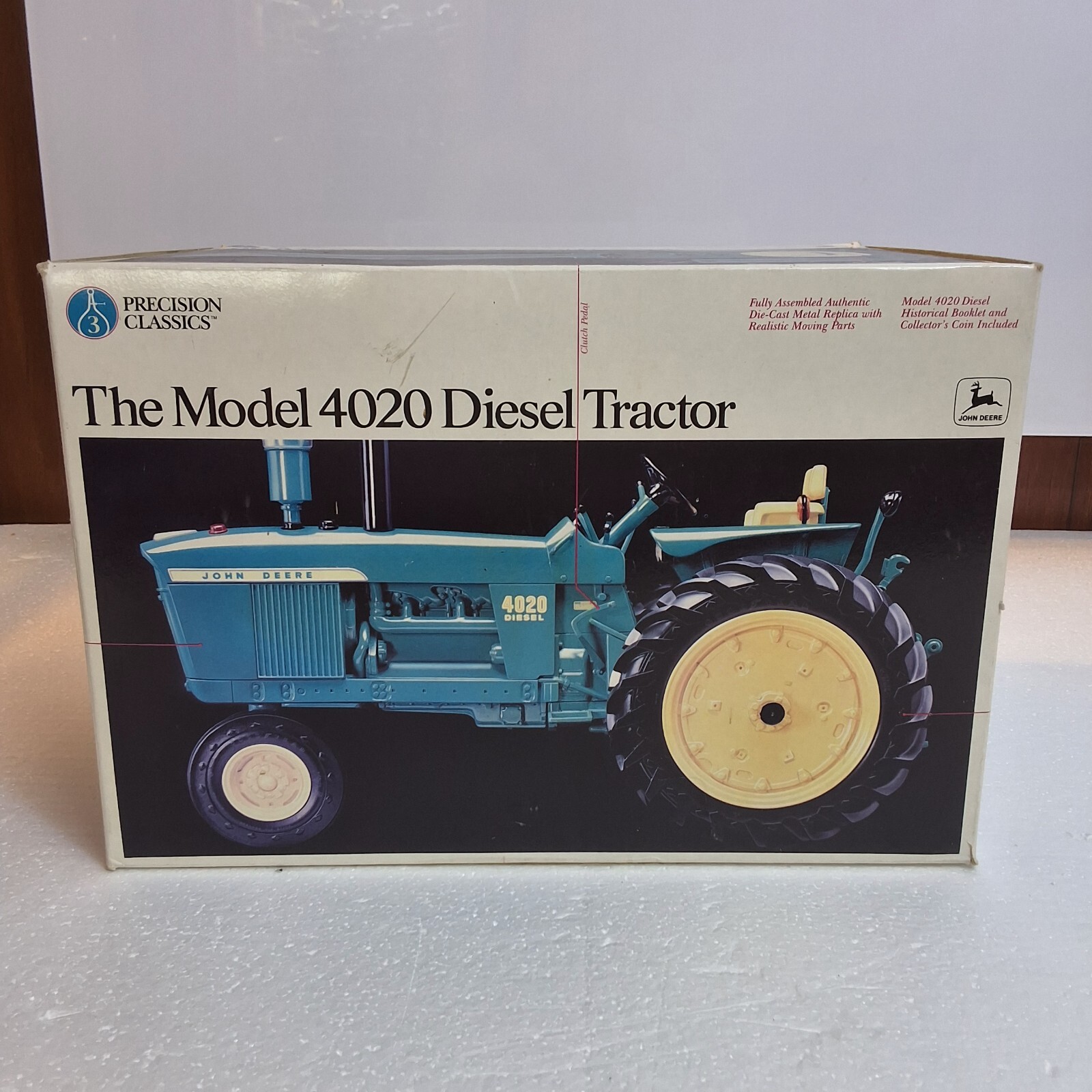 🔥 ERTL Precision Series #3 John Deere Model 4020 Diesel Tractor 1:16 ...