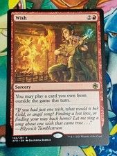 C614 MAGIC THE GATHERING WISH #166 FORGOTTEN REALMS NM MTG