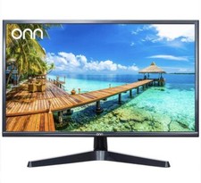 ONN 24" inch FHD LED 1080p Desktop Computer Monitor 75 Hz HDMI VGA Slim Design