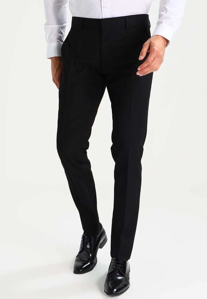 Traje ajustado Antony Morato negro pecho 40 W34 talla 50 PVP £225 TD7 TT 01 Foto 4 de 4