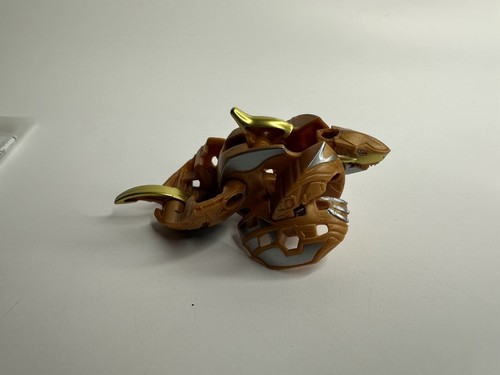 Bakugan Sharktar B800 Brown Aurelus Geogan Rising with Card - Picture 7 of 8