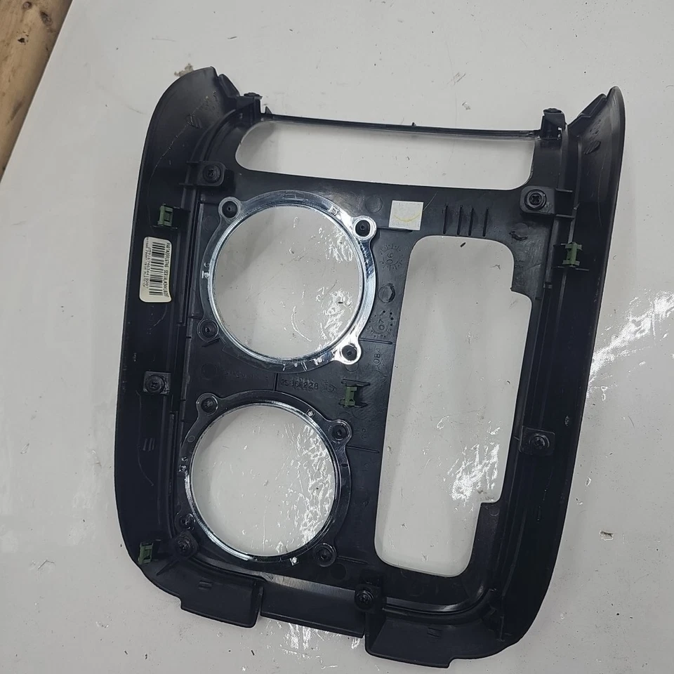 07 08 09 10 11 12 GMC Acadia Center Console Shifter Trim Plate Cup Holder Bezel - Image 2 of 3