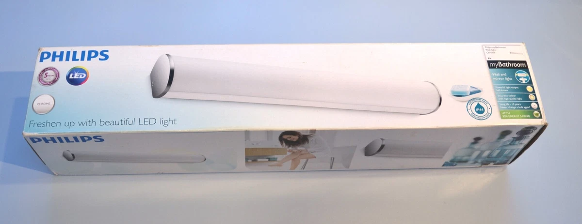 Philips 340591116 myBathroom LED Wall Mirror Light Chrome 5