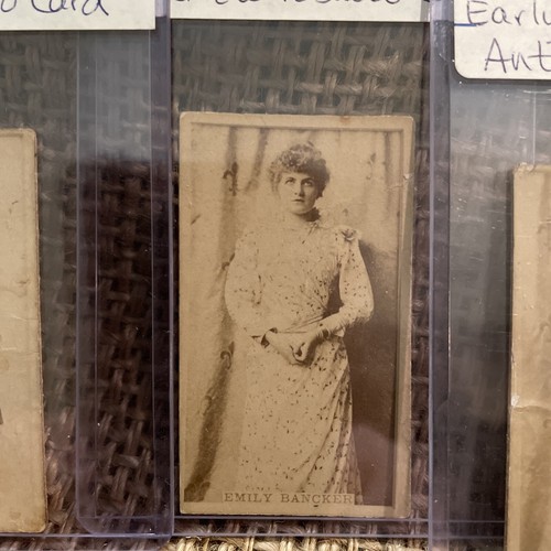 Tobacco Cards Sweet Caporal Actresses Series Lot 6 Different 1890s N245 Antique - Picture 4 of 13