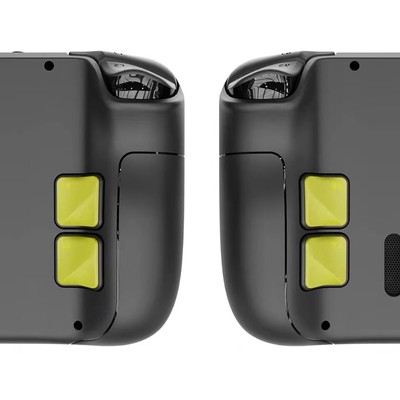 4Pcs Zurück Back Key Back Button Enhancement Set für Steam Deck Konsole Zubehör