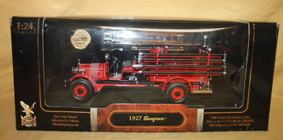 Yat Ming Signature Series Die-Cast - 1927 Seagrave Fire Engine - 1:24 - NIB