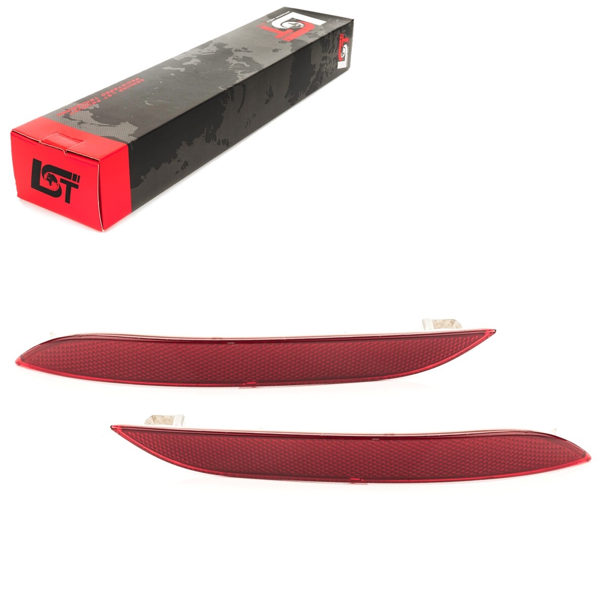 2x Bumpers Reflector Taillight Rear for BWM 5 Series E60 E61 Touring 01-07