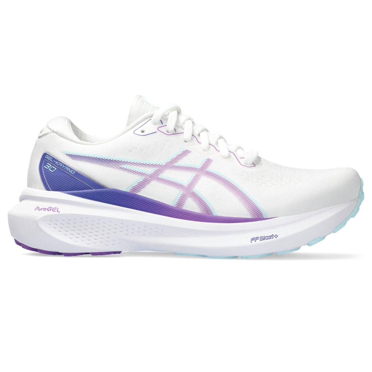 ◆正規品◆ASICS GEL-KAYANO 30 (W)◆関税/送料無料◆◆人気◆ ASICS Women's Gel-Kayano 30 Shoes, White/Cyber Grape | eBay