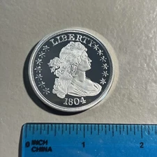 1804 Bust Dollar Design Fantasy Educational Coin American Mint